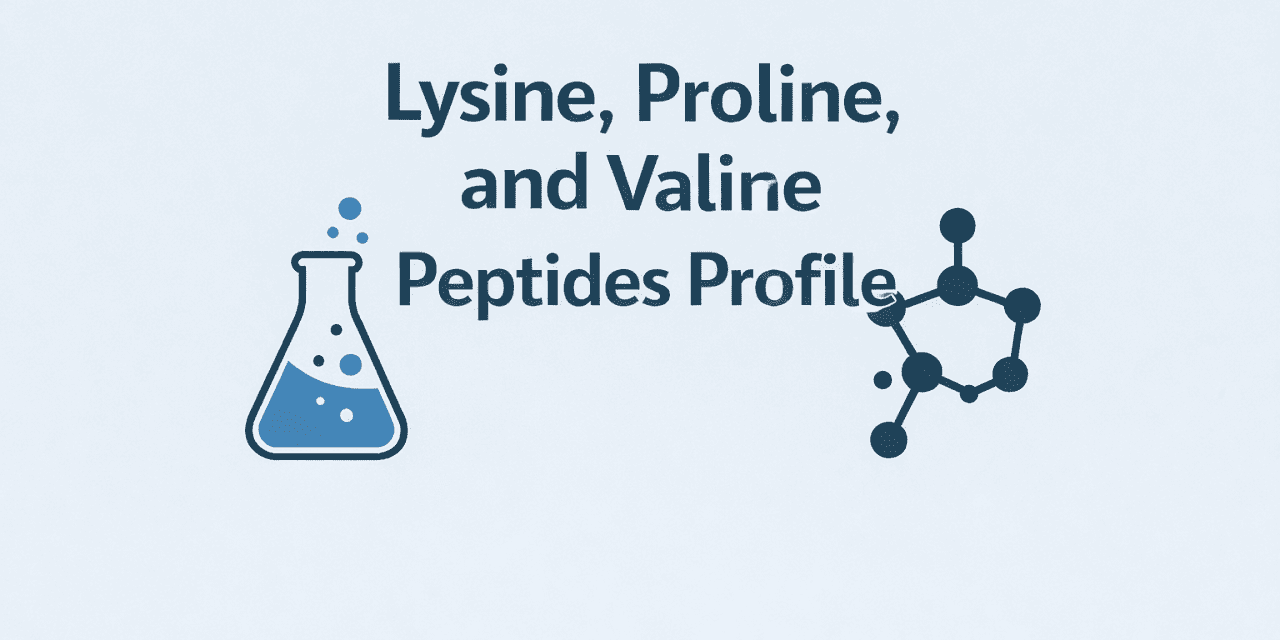 Lysine, Proline, and Valine Peptides Profile