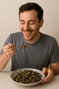 beans and rice, healthy recipe, complete protein, vegetarian meal, vegan recipe, pantry staples, budget-friendly meals, high fiber, nutritious food, heart-healthy, simple recipe, one-pot meal, comfort food, plant-based protein, whole grains, meal prep, global cuisine, Latin American food, Southern cooking, black beans, brown rice, low-fat, gluten-free, clean eating, rice and beans dish, healthy carbs, sustainable meals, easy dinner, food staple