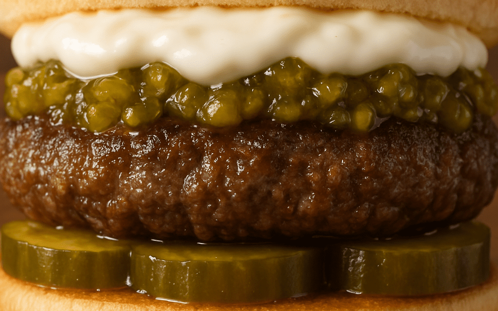 mayo and relish Hamburger Recipe