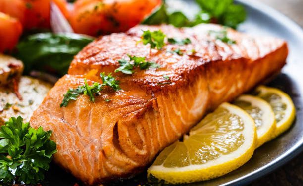 Grilled Salmon Salad Recipe