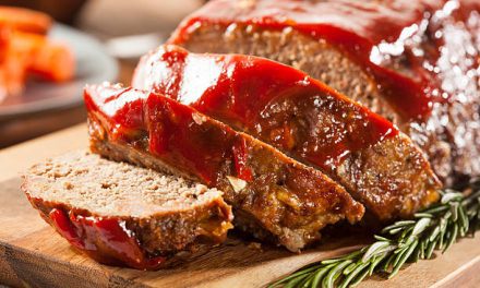 Ground Beef Meatloaf with sides recipe