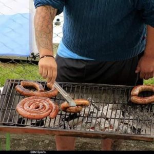 Tag words: Argentinian chorizo, choripán recipe, Chef Ed, Argentinian BBQ, homemade sausage, chimichurri sauce, grilled sausage, Argentinian tradition, asado culture, pork recipes, Argentine cuisine, backyard grilling, traditional street food, spicy sausage, Latin American food, grilling tips, football food, family BBQ, pork chorizo, artisan sausage, homemade grilling, crusty bread sandwich, juicy sausage, global street food, chef Ed grill, smoky sausage, meat lover's sandwich, gourmet sandwich, protein-packed, athlete meal, comfort food, soccer snack, grilling culture, chef Ed recipes, South American cuisine, sausage sandwich, outdoor cooking, Latin BBQ, post-workout meal, rustic sausage, family recipes, hearty sandwich, Argentine meat culture