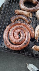 Tag words: Argentinian chorizo, choripán recipe, Chef Ed, Argentinian BBQ, homemade sausage, chimichurri sauce, grilled sausage, Argentinian tradition, asado culture, pork recipes, Argentine cuisine, backyard grilling, traditional street food, spicy sausage, Latin American food, grilling tips, football food, family BBQ, pork chorizo, artisan sausage, homemade grilling, crusty bread sandwich, juicy sausage, global street food, chef Ed grill, smoky sausage, meat lover's sandwich, gourmet sandwich, protein-packed, athlete meal, comfort food, soccer snack, grilling culture, chef Ed recipes, South American cuisine, sausage sandwich, outdoor cooking, Latin BBQ, post-workout meal, rustic sausage, family recipes, hearty sandwich, Argentine meat culture