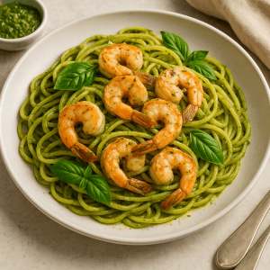 Chef Ed, shrimp pesto pasta, pasta recipe, seafood pasta, basil pesto, Italian dinner, pesto linguine, shrimp pasta recipe, easy pasta dinner, quick seafood meals, garlic shrimp, Parmesan pasta, creamy pesto, homemade pesto, pasta with shrimp, seafood and pasta, fresh basil, gourmet weeknight dinner, healthy pasta, chef Ed recipes, lemon shrimp, olive oil pasta, pine nut pesto, easy shrimp recipe, protein pasta, pasta lovers, flavor-packed meals, fancy dinner at home, bold pasta flavors, shrimp with garlic, chef inspired pasta, fast dinner ideas, comfort food, pesto dish, bright pasta dish, seafood lovers meal, elegant pasta, pasta with herbs, clean eating pasta, gourmet shrimp dish, classic Italian recipe, food with flavor, shrimp entree, meal prep pasta, pasta with punch, shrimp basil pasta, chef Ed dinner, weeknight win