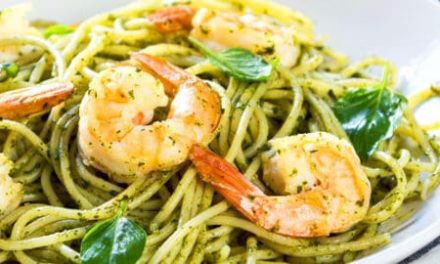 Shrimp Pesto Pasta Recipe
