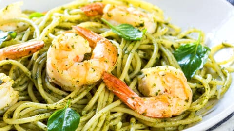 Shrimp Pesto Pasta Recipe