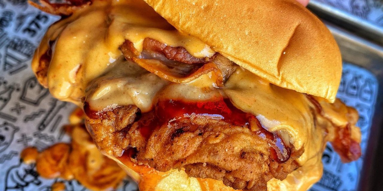 Fried Chicken Breast Burger Recipe