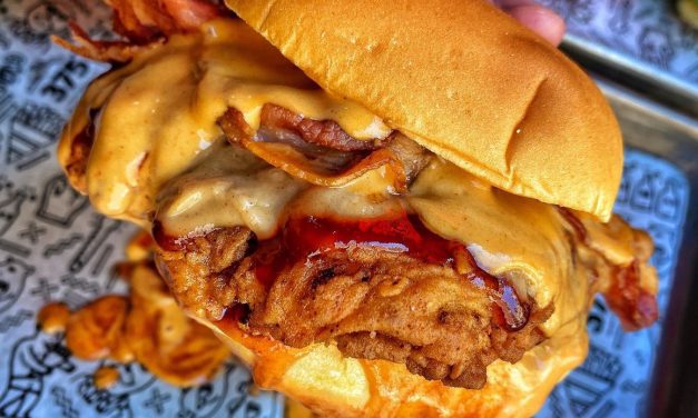 Fried Chicken Breast Burger Recipe