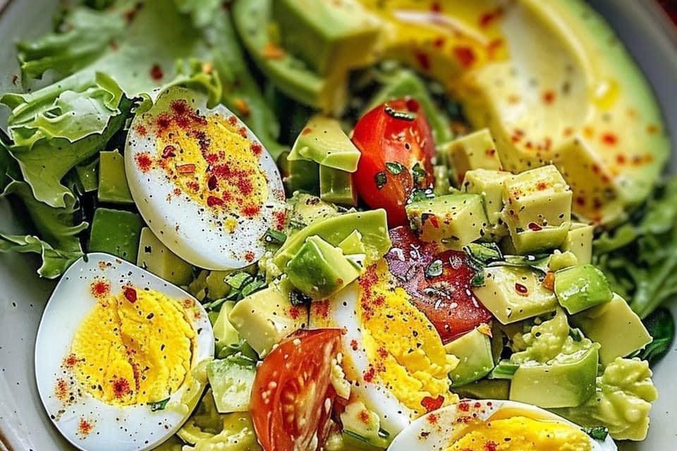 Avocado & Egg Dish Recipe