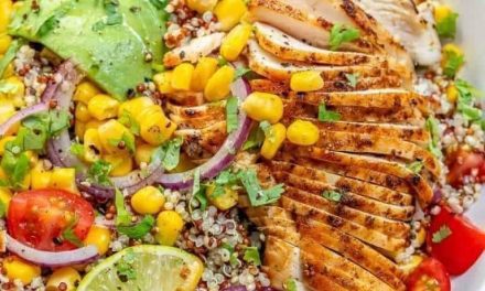 Grilled Pork with Avocado Salad Recipe