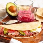 Keywords: baleadas, Honduras food, Chef Ed recipe, grilled meats, Latin street food, refried beans, flour tortilla, carne asada baleada, grilled pork baleada, grilled chicken baleada, authentic Honduran recipe, Latin American cuisine, comfort food, protein-packed meal, street food fusion, traditional Central American food, crema and queso, handmade tortillas, flavorful fillings, food truck favorite, hearty baleadas, layered tortillas, avocado and beans, grilled meat wrap, Latin fusion food, Chef Ed baleadas, Central American recipes, tasy baleada comboChef