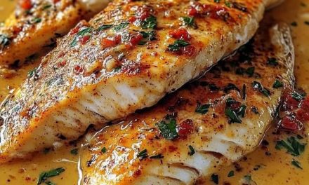 Fish Fillet in Beurre Blanc Herb Sauce Recipe
