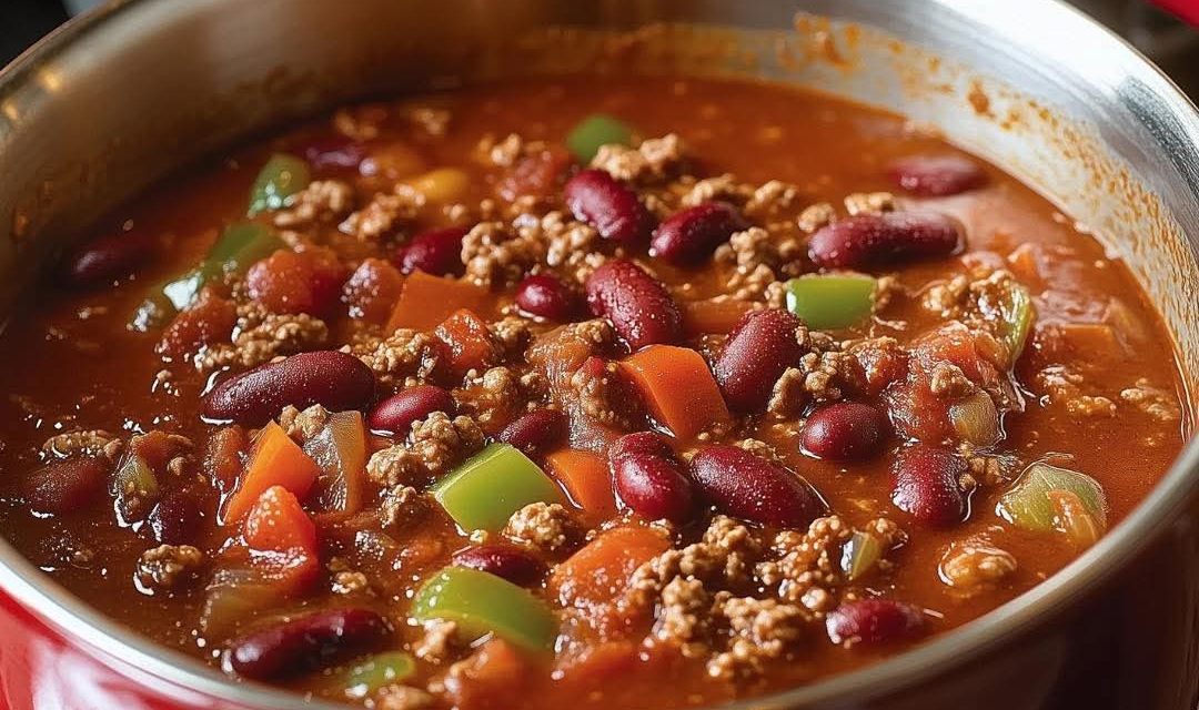 Red Bean Texas Chili Recipe