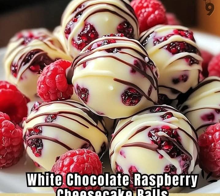 White Chocolate Cheesecake Balls Recipe