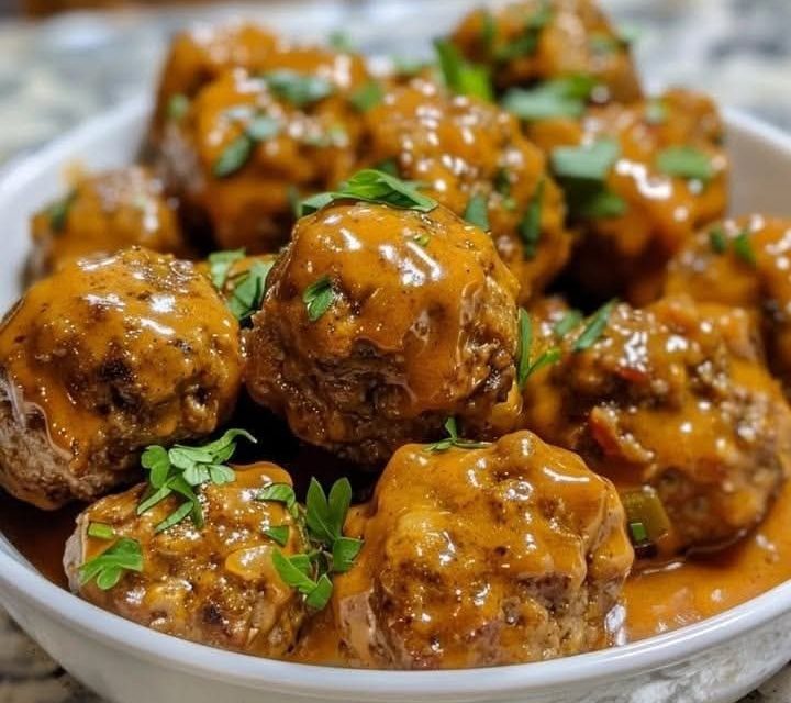 Tasty Meatballs in Brown Sauce Recipe