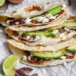 Keywords: baleadas, Honduras food, Chef Ed recipe, grilled meats, Latin street food, refried beans, flour tortilla, carne asada baleada, grilled pork baleada, grilled chicken baleada, authentic Honduran recipe, Latin American cuisine, comfort food, protein-packed meal, street food fusion, traditional Central American food, crema and queso, handmade tortillas, flavorful fillings, food truck favorite, hearty baleadas, layered tortillas, avocado and beans, grilled meat wrap, Latin fusion food, Chef Ed baleadas, Central American recipes, tasy baleada comboChef