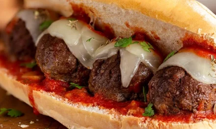 Cheesy Meatball Sub recipe