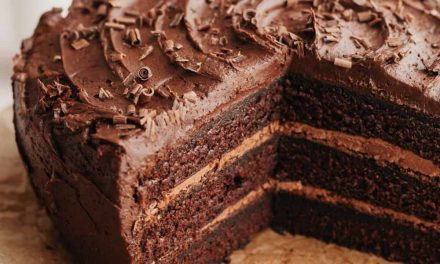 Triple Layered Chocolate Cake Recipe