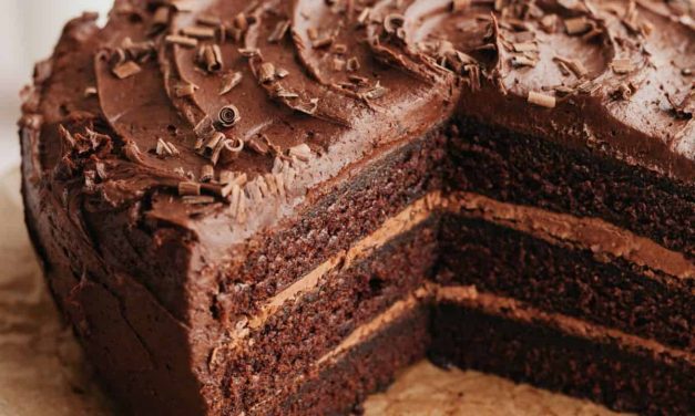 Triple Layered Chocolate Cake Recipe