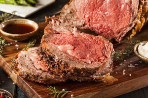 prime rib recipe, Chef Ed recipe, bone-in roast, juicy prime rib, horseradish cream, au jus, beef roast fixings, Yorkshire pudding, mashed potatoes, holiday roast, Christmas dinner, fancy beef dinner, gourmet roast beef, garlic mashed potatoes, caramelized onions, microgreen garnish, protein-rich roast, comfort food for athletes, festive meal, chef Ed kitchen, post-workout feast, bodybuilder dinner, oven roasted beef, medium rare prime rib, low carb roast dinner, classic Sunday roast, athlete’s meal, fancy protein dinner, how to cook prime rib, prime rib seasoning, prime rib with toppings
