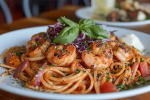 Chef Ed's Shrimp Pasta Primavera Recipe