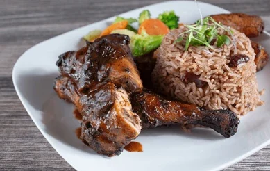 **Tag Words:** Jamaican jerk chicken, Chef Ed, Caribbean recipe, spicy chicken, grilled jerk chicken, authentic jerk seasoning, island flavors, smoky chicken, jerk marinade, Caribbean cuisine, tropical spices, chicken thighs, BBQ chicken, spicy grilled chicken, Jamaican food, traditional jerk, scotch bonnet pepper, Caribbean BBQ, flavorful chicken, jerk spice rub, Jamaican grill, hot pepper chicken, island jerk flavor, spicy marinade, grilled chicken recipe, outdoor grilling, cultural cuisine, Jamaican cooking, chef-inspired chicken, Caribbean heat, exotic spices