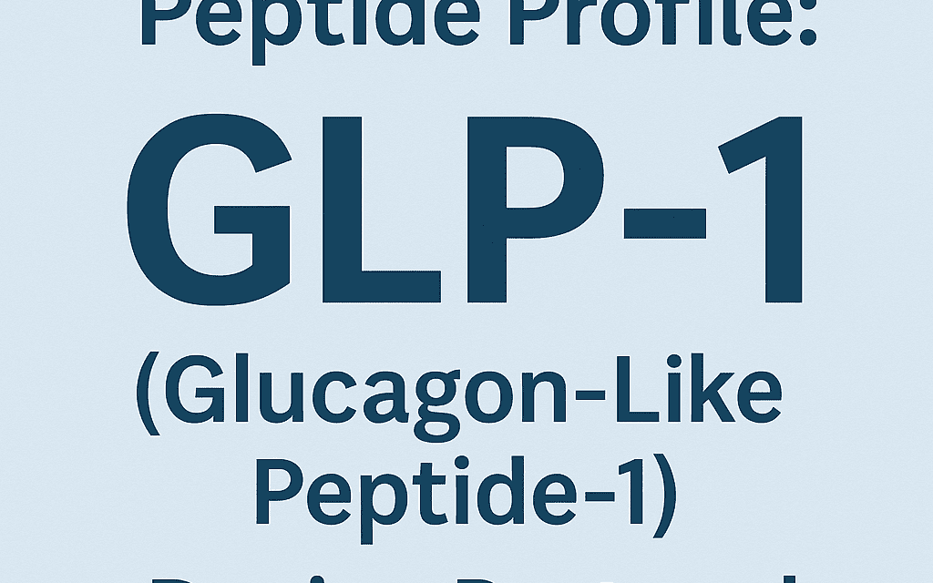 Peptide Profile: GLP-1 (Glucagon-Like Peptide-1) Dosing Protocol