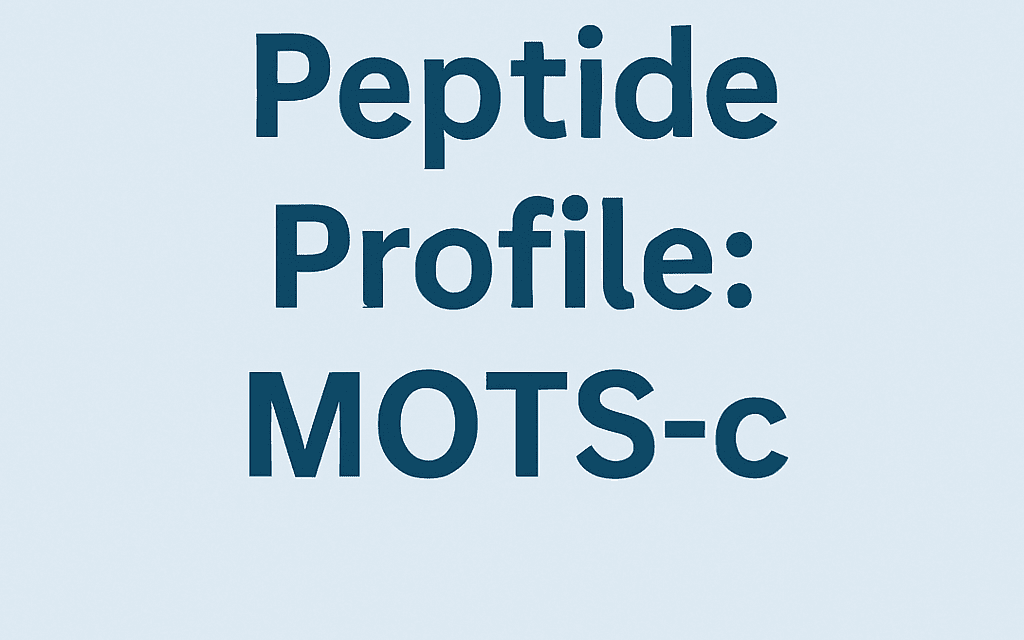 Peptide Profile: MOTS-c Dosing Protocol