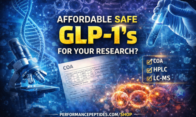 Affordable GLP-1 Research, Done Right